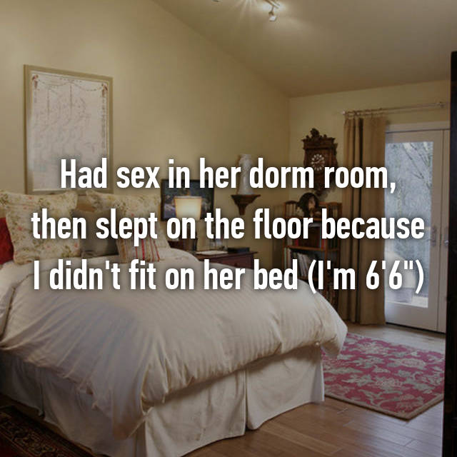 dorm sex story